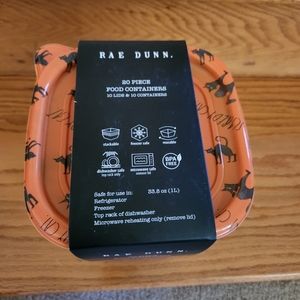 Rae dunn halloween food containers